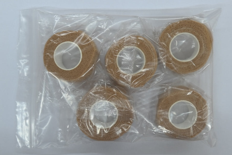 5 Rollen mit selbstklebender Gaze
